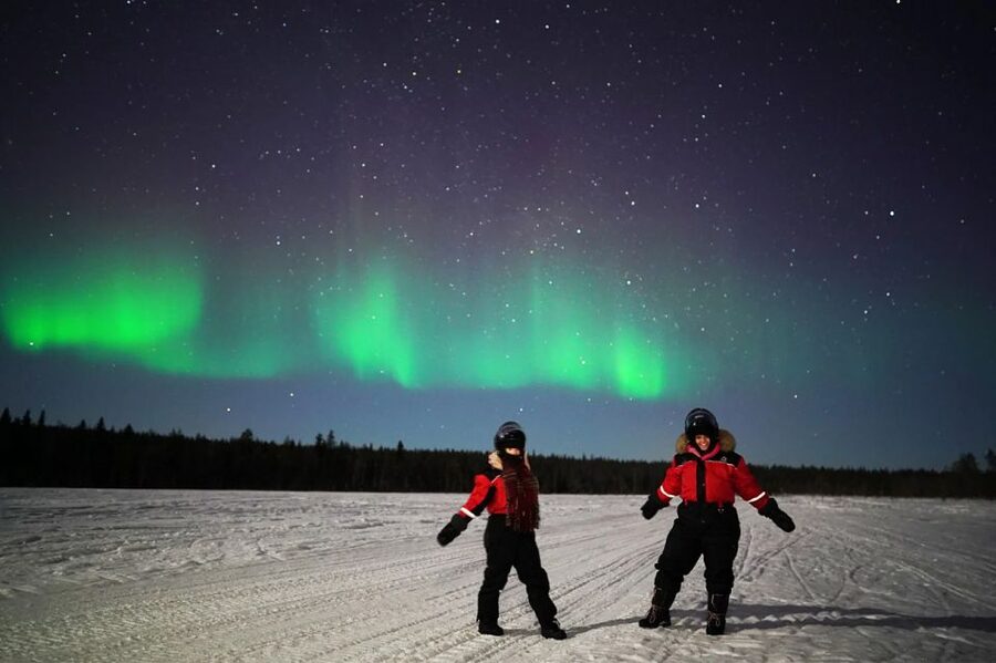 Rovaniemi: Northern Lights Sleigh Ride - A short Arctic night with one big question