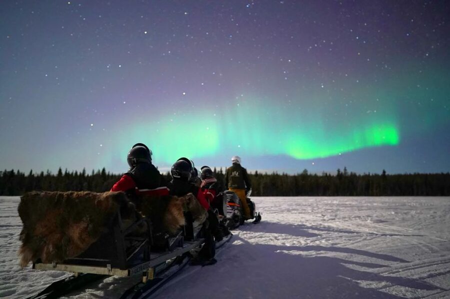 Rovaniemi: Northern Lights Sleigh Ride - The Northern Lights question