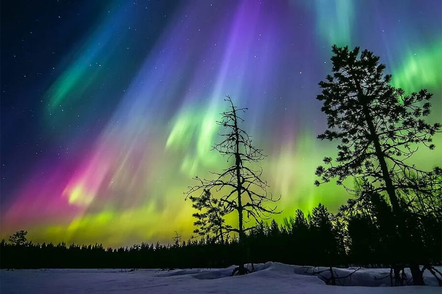 Rovaniemi: Northern Lights Trip with Arctic Sauna & Jacuzzi - An ice sauna may be available