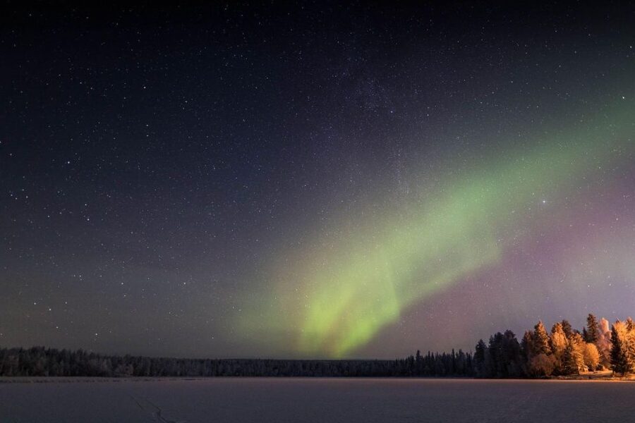 Rovaniemi: Sauna & Ice Swimming Tour with Dinner and Aurora - Searching for the northern lights