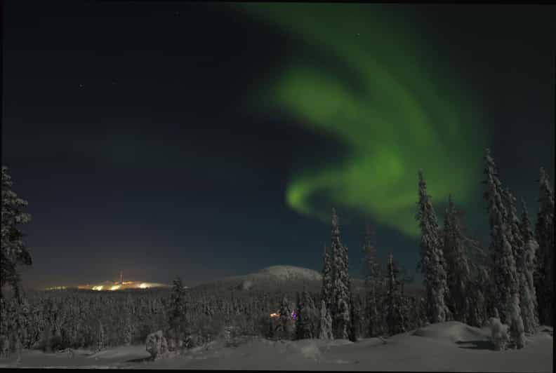 Ruka: Searching for the northern lights with snowshoes - Key points at a glance