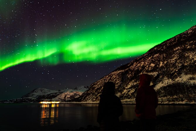 The Aurora Tour - small group, northern lights - Campfire, hot chocolate, and winter clothing
