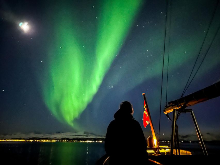 Tromso: Luxury Northern Lights Cruise with Hot Tub & Dinner - The hot tub under the northern sky
