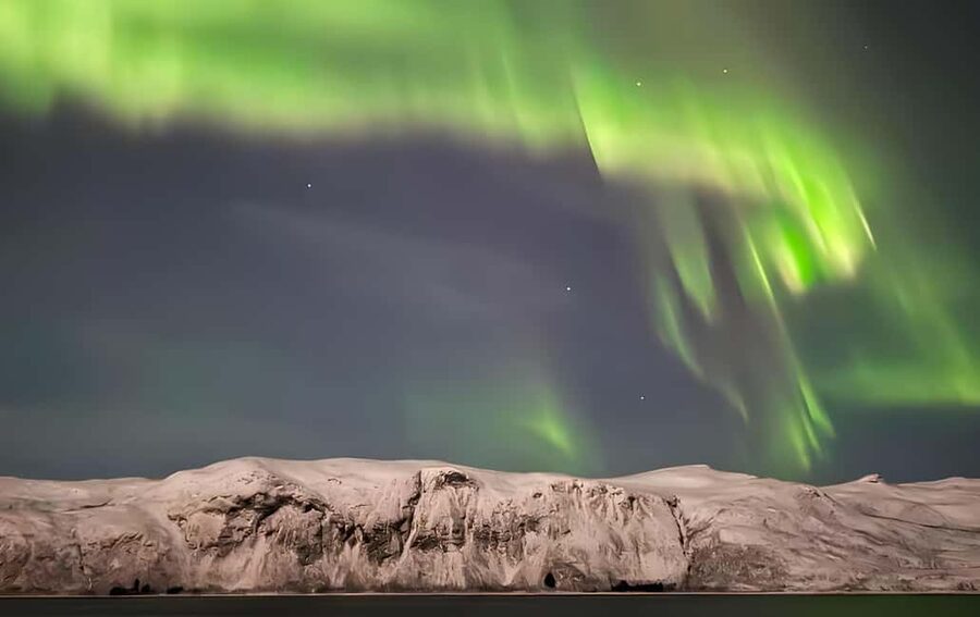 Tromsø: Northern Lights Bus Tour with Free Photography - What the first stop is really for