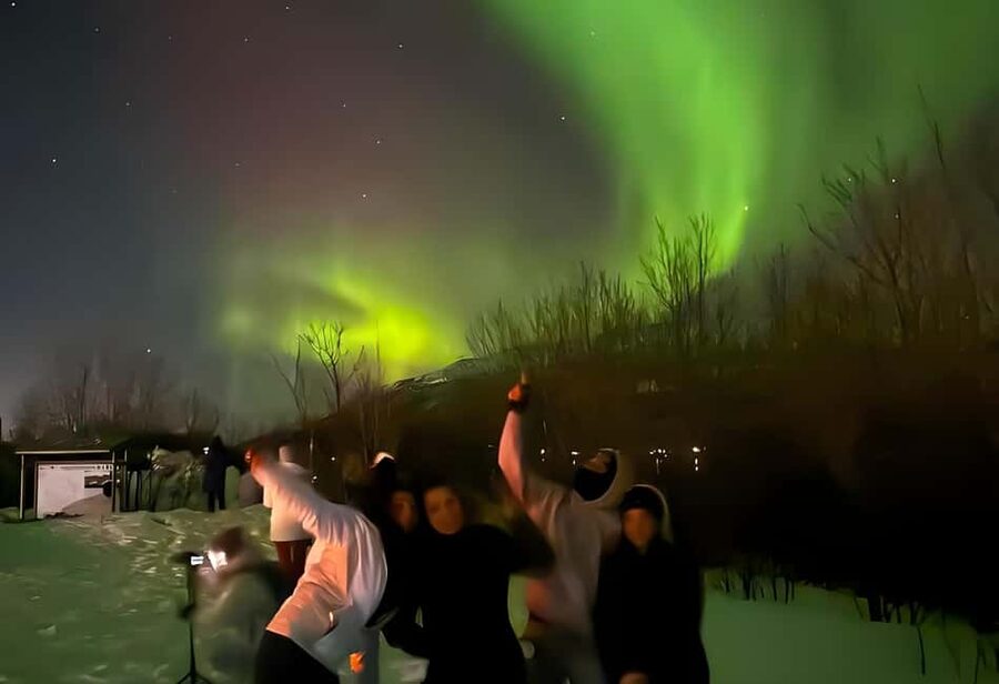 Tromsø: Northern Lights Bus Tour with Free Photography - Comfort, cold, and the bus ride