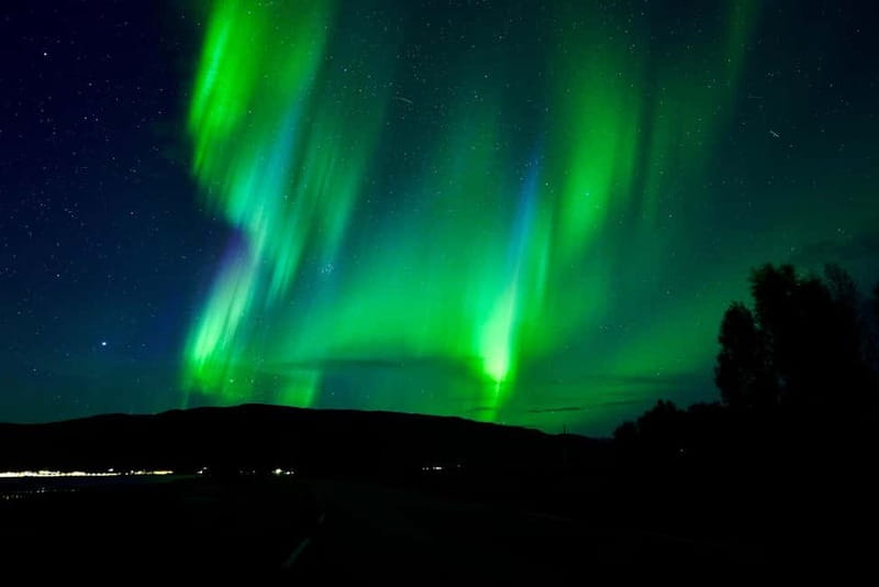 Tromsø: Northern Lights Chase with Local Guide & Free Photos - The minibus and the first hours on the road