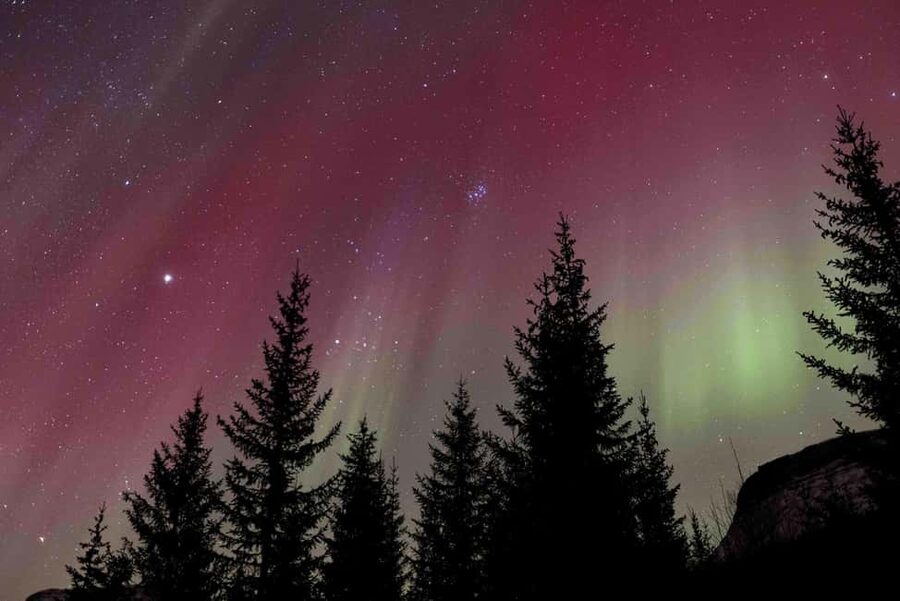 Tromsø: Northern Lights Tour with Dinner and Native Guide - The 45-minute drive leaves Tromsø behind