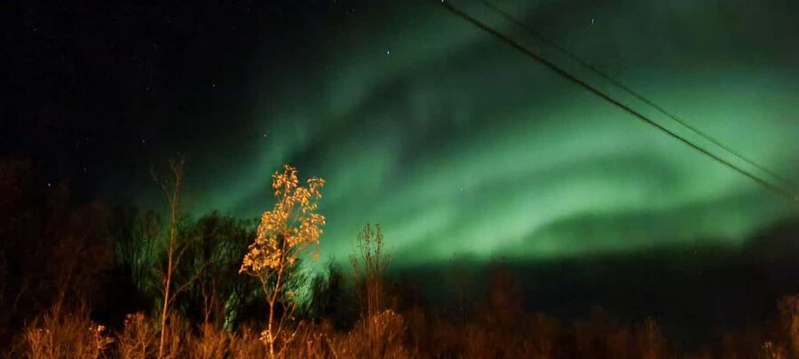 Tromsø: Northern Lights Tour with Photos & Snacks - Grøtfjorden and the changing route