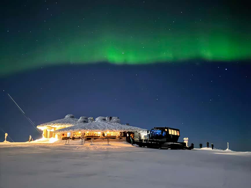 Ylläs: Northern Lights Dinner with Snowcat Ride - Ylläskammi restaurant at the top of the fell
