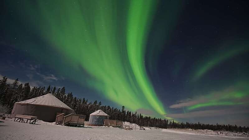 Yukon: Aurora Borealis Late Night Viewing Tour - A dedicated Aurora site with a warm cabin
